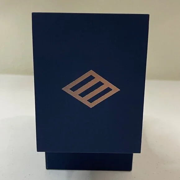 Joseph Abboud Silver-Tone, Blue Strap, Blue Dial, Mens Watch In Original Box - Picture 11 of 13